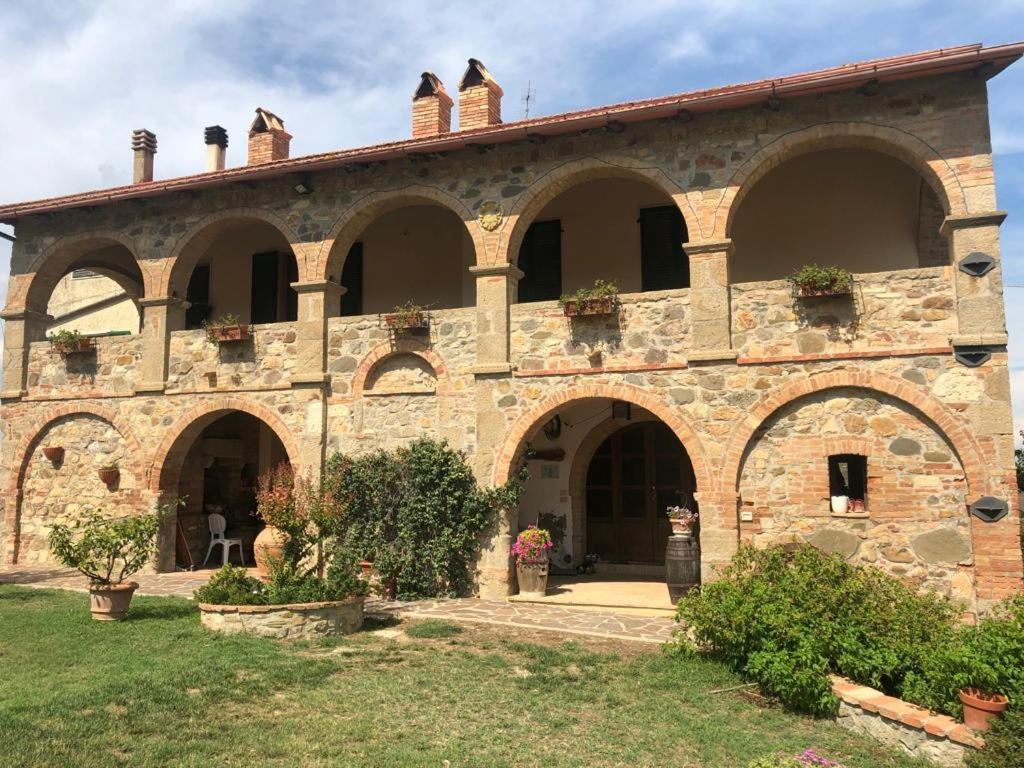 Agriturismo Il Pozzo Castiglione dʼOrcia Exteriör bild