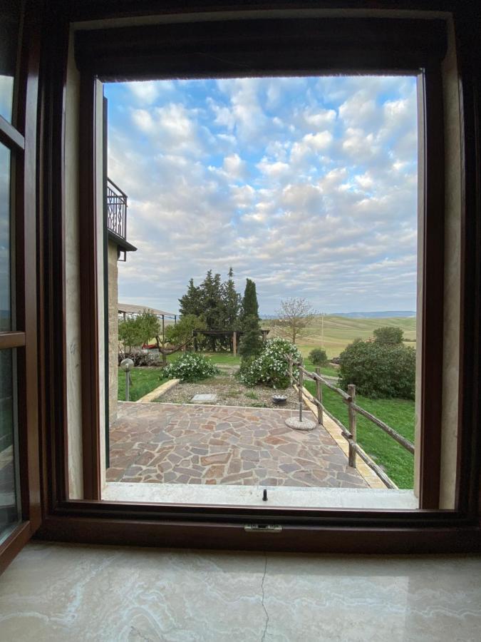 Agriturismo Il Pozzo Castiglione dʼOrcia Exteriör bild