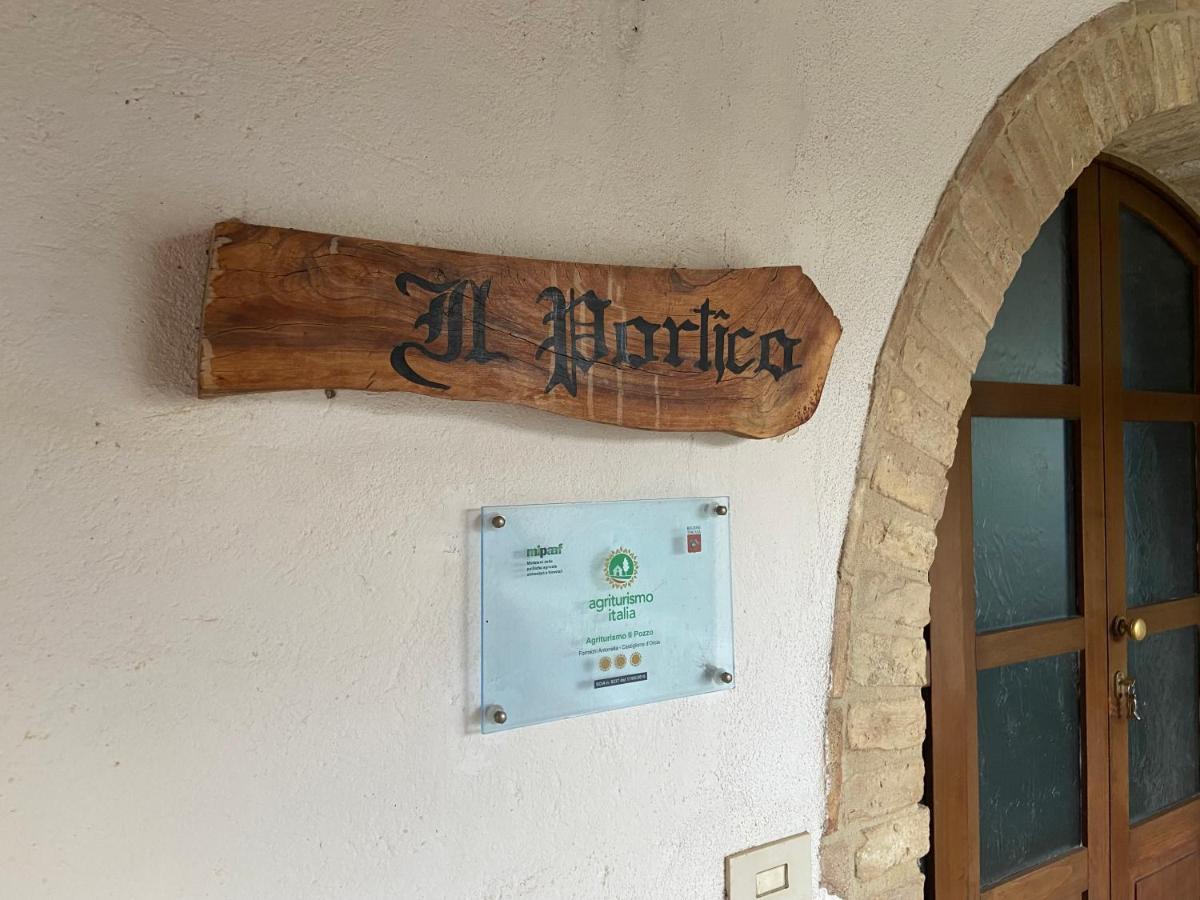 Agriturismo Il Pozzo Castiglione dʼOrcia Exteriör bild
