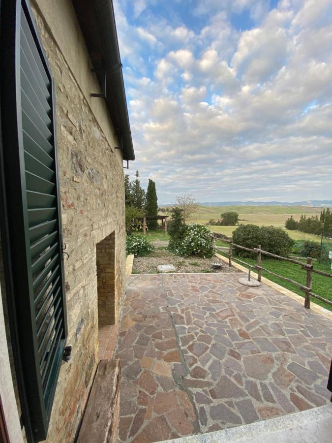 Agriturismo Il Pozzo Castiglione dʼOrcia Exteriör bild