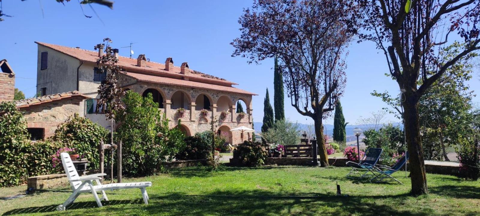 Agriturismo Il Pozzo Castiglione dʼOrcia Exteriör bild